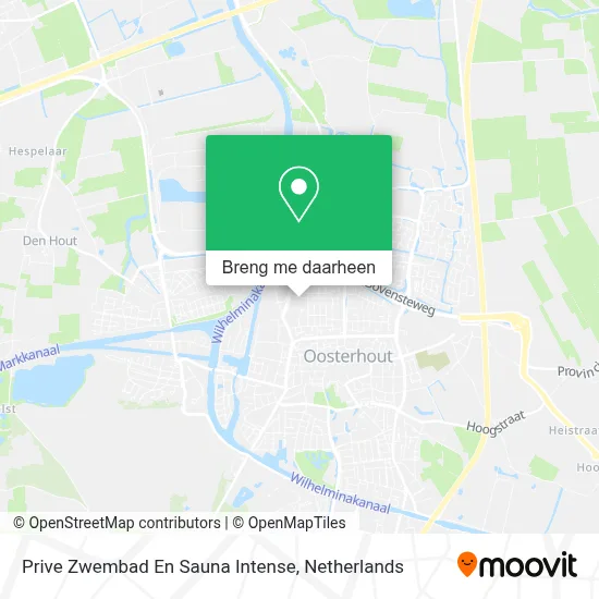 Prive Zwembad En Sauna Intense kaart