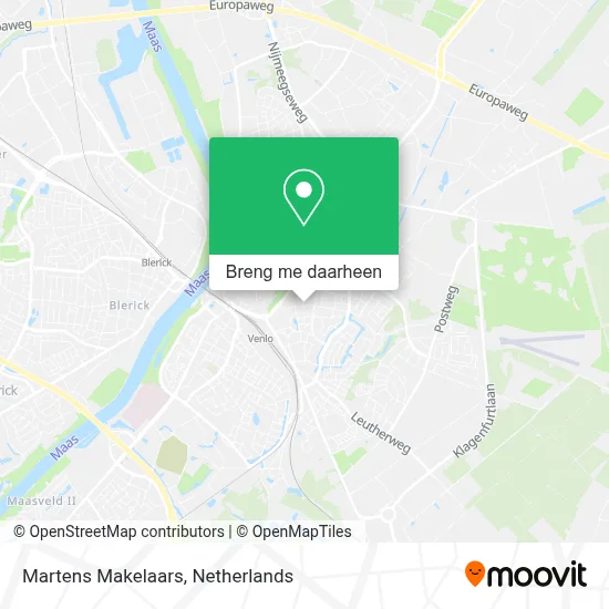 Martens Makelaars kaart