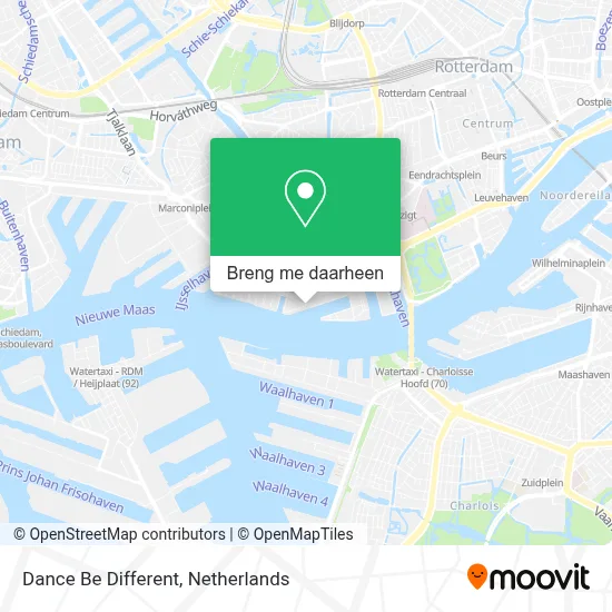 Dance Be Different kaart