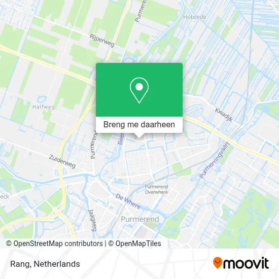 Rang kaart