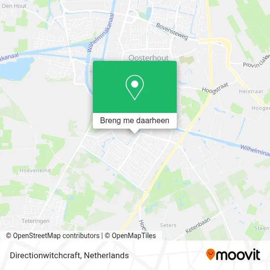 Directionwitchcraft kaart