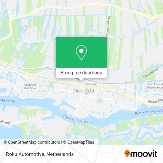 Roku Automotive kaart