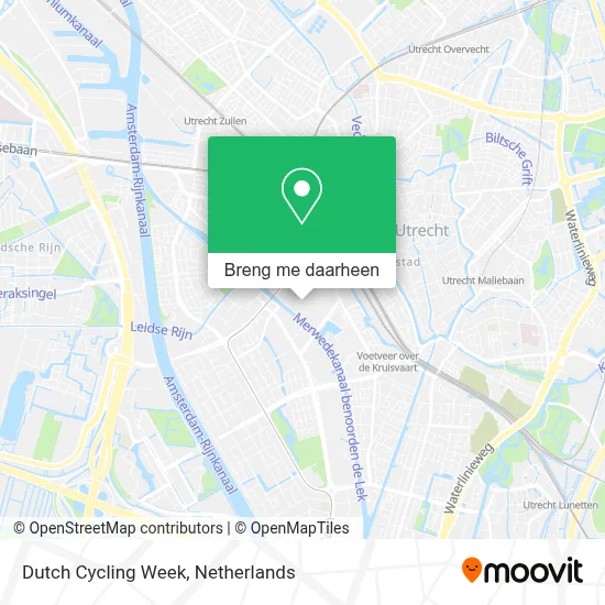 Dutch Cycling Week kaart