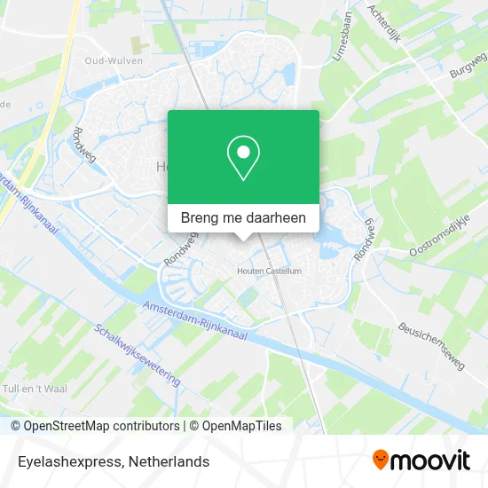 Eyelashexpress kaart