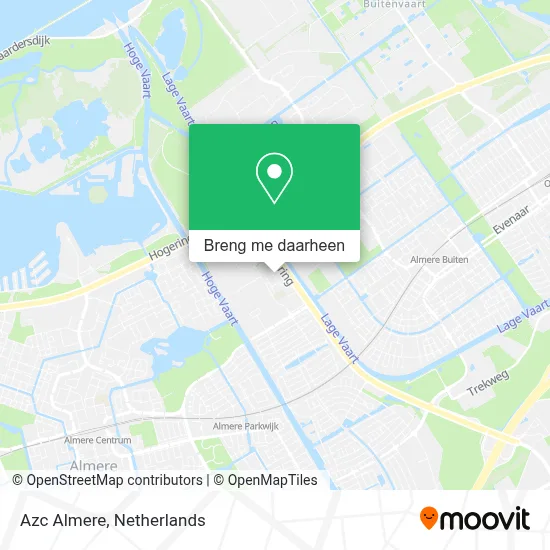 Azc Almere kaart