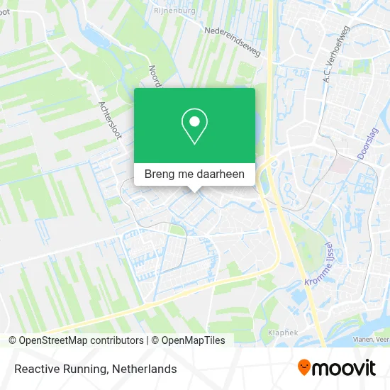 Reactive Running kaart