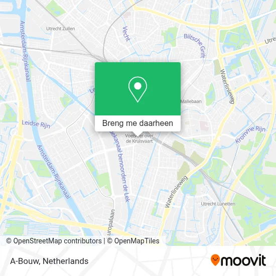 A-Bouw kaart