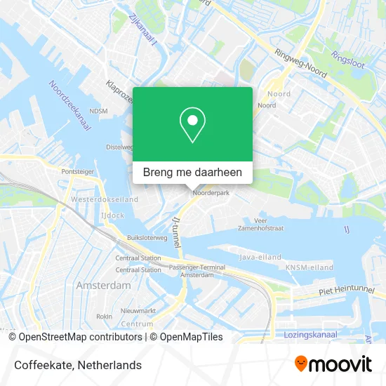 Coffeekate kaart