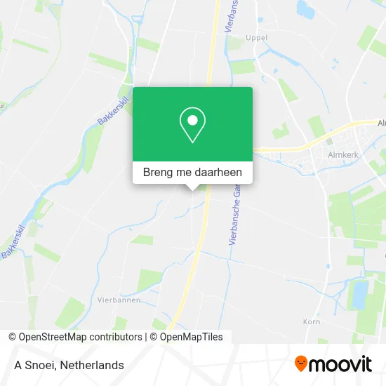 A Snoei kaart