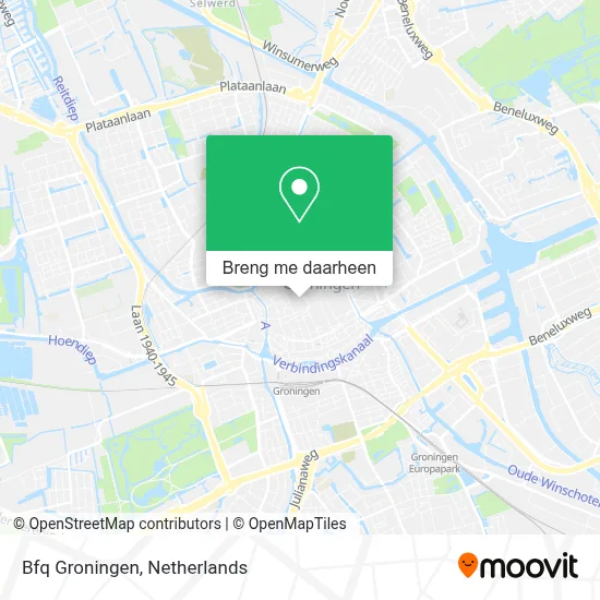 Bfq Groningen kaart