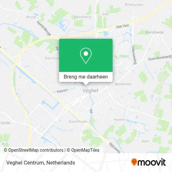 Veghel Centrum kaart