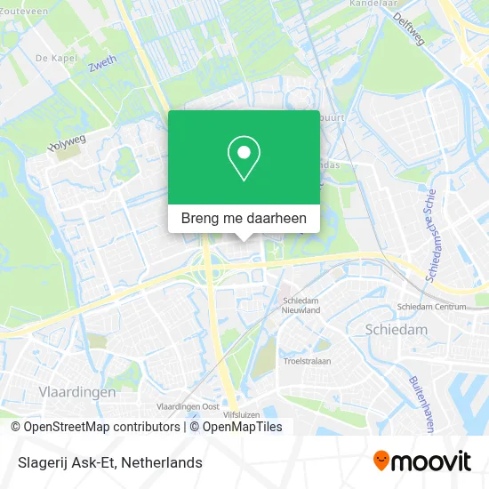 Slagerij Ask-Et kaart