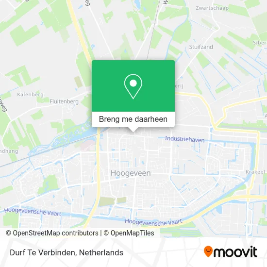 Durf Te Verbinden kaart