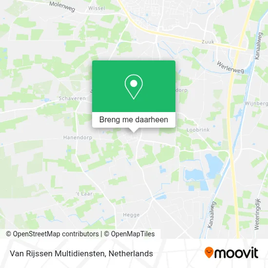 Van Rijssen Multidiensten kaart