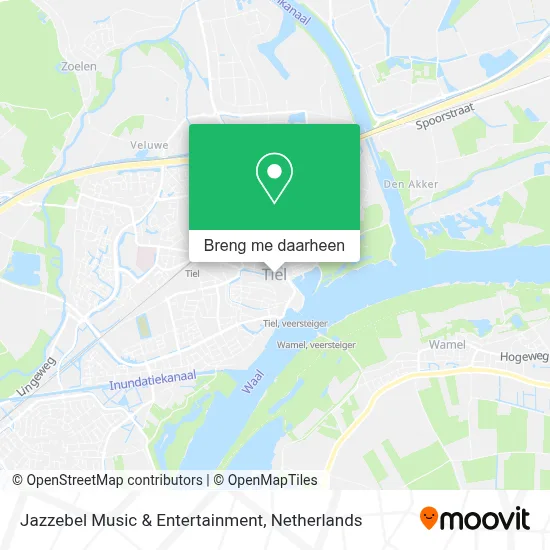 Jazzebel Music & Entertainment kaart