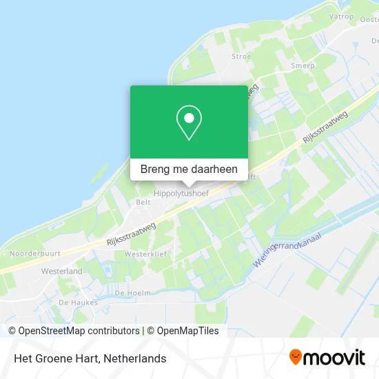 Het Groene Hart kaart