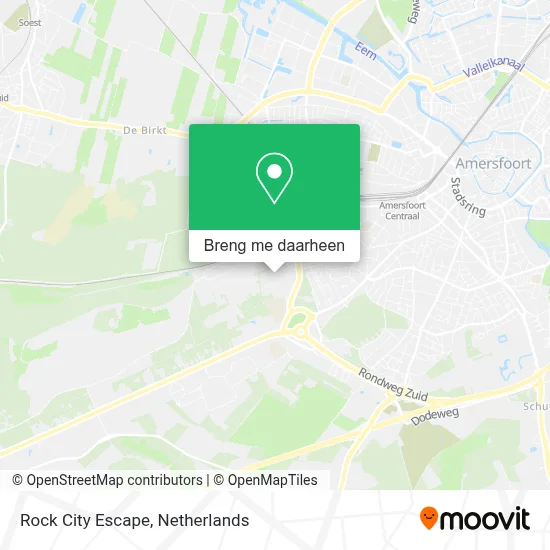 Rock City Escape kaart