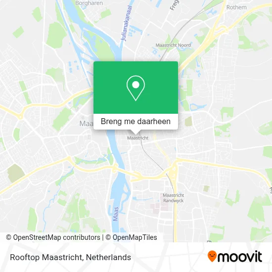 Rooftop Maastricht kaart