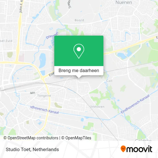 Studio Toet kaart
