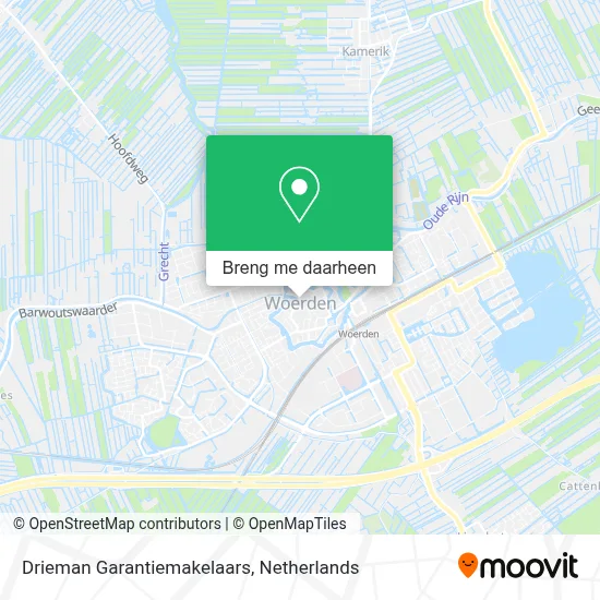 Drieman Garantiemakelaars kaart