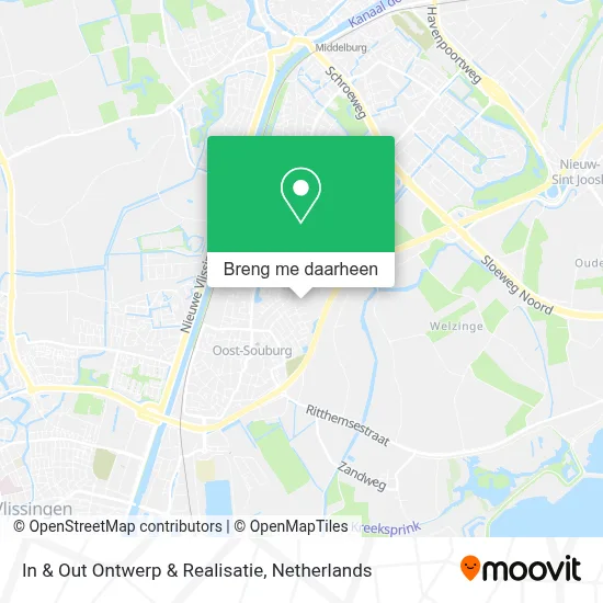 In & Out  Ontwerp & Realisatie kaart