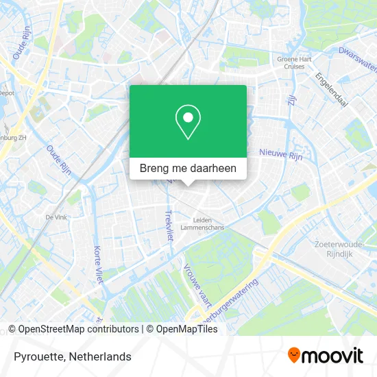 Pyrouette kaart