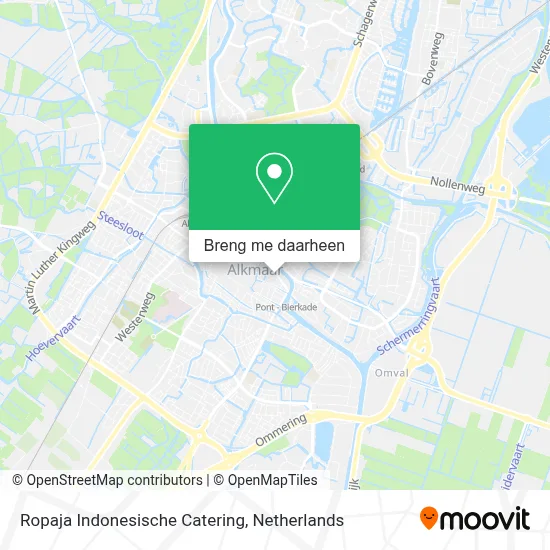 Ropaja Indonesische Catering kaart