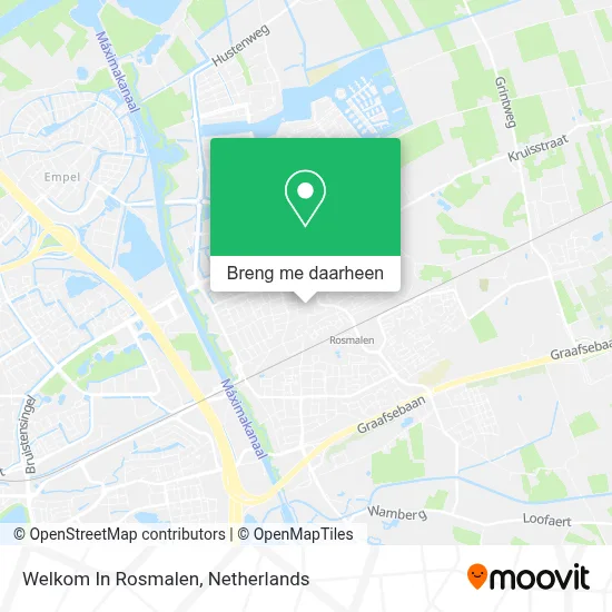Welkom In Rosmalen kaart