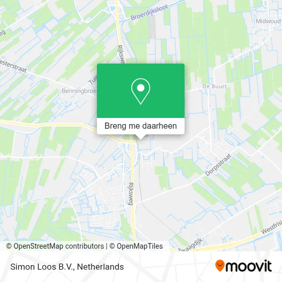 Simon Loos B.V. kaart