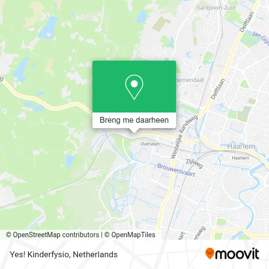 Yes! Kinderfysio kaart