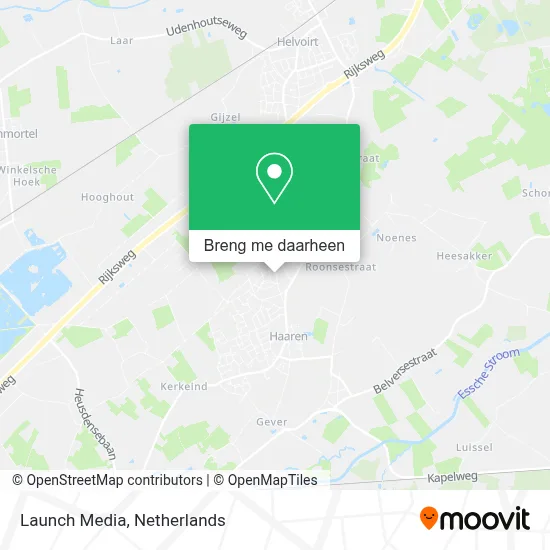 Launch Media kaart