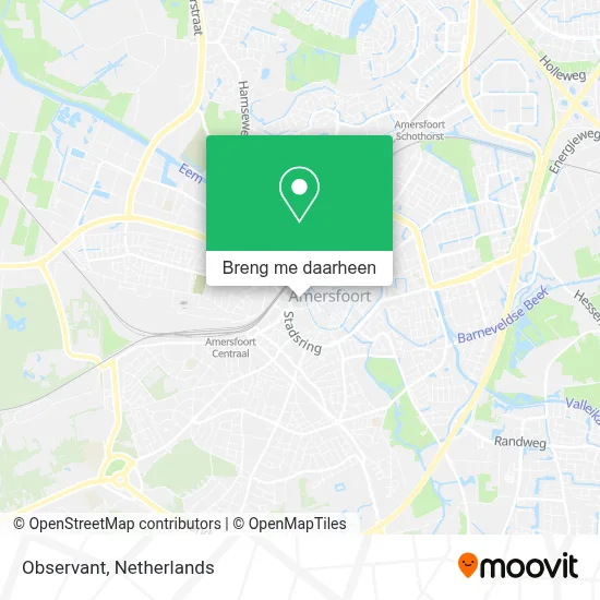 Observant kaart