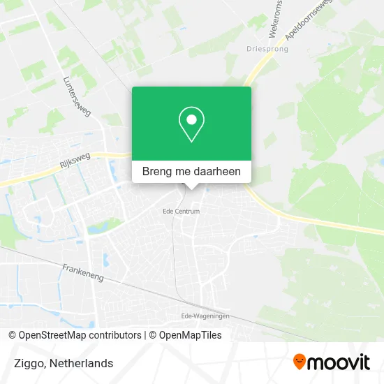 Ziggo kaart