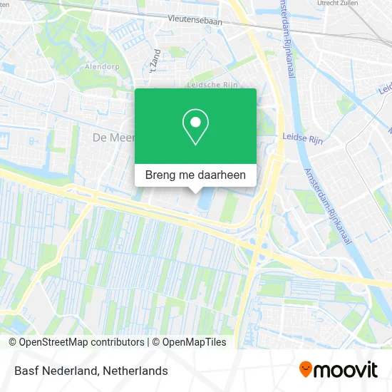 Basf Nederland kaart