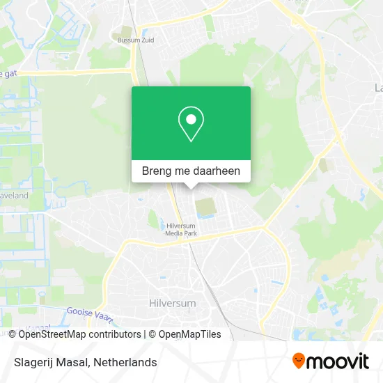 Slagerij Masal kaart