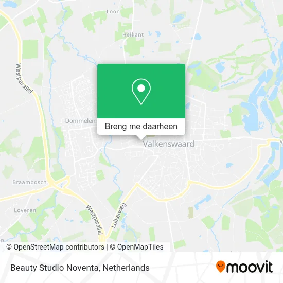 Beauty Studio Noventa kaart