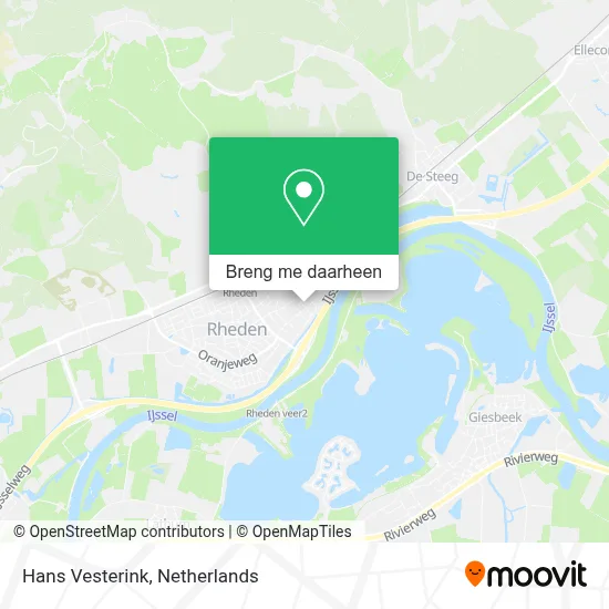 Hans Vesterink kaart