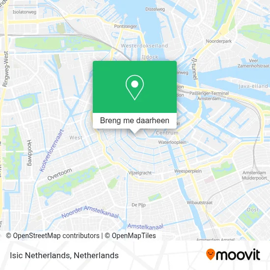 Isic Netherlands kaart