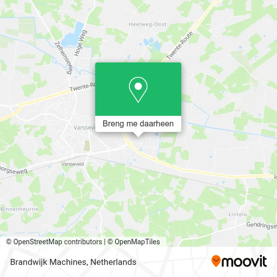 Brandwijk Machines kaart