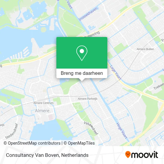Consultancy Van Boven kaart