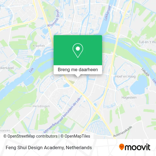Feng Shui Design Academy kaart