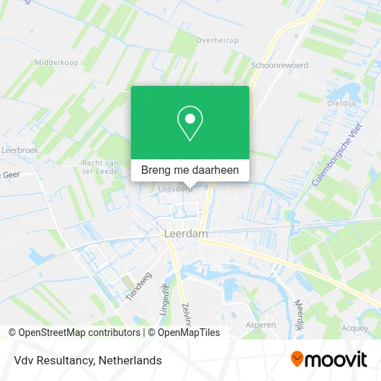 Vdv Resultancy kaart