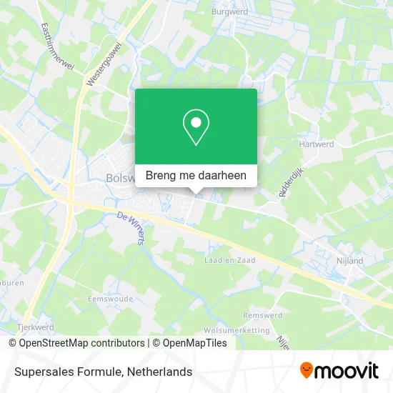 Supersales Formule kaart