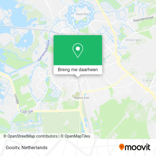 Gooitv kaart