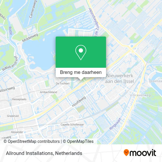 Allround Installations kaart