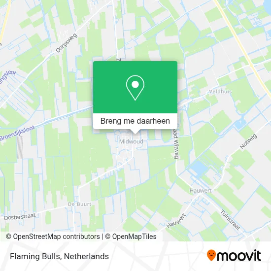 Flaming Bulls kaart