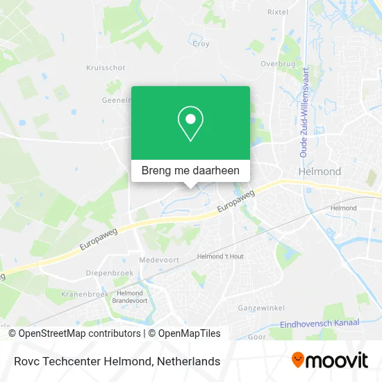 Rovc Techcenter Helmond kaart