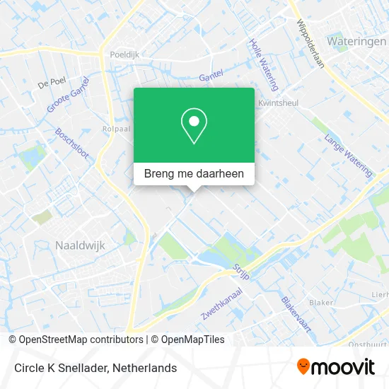 Circle K Snellader kaart
