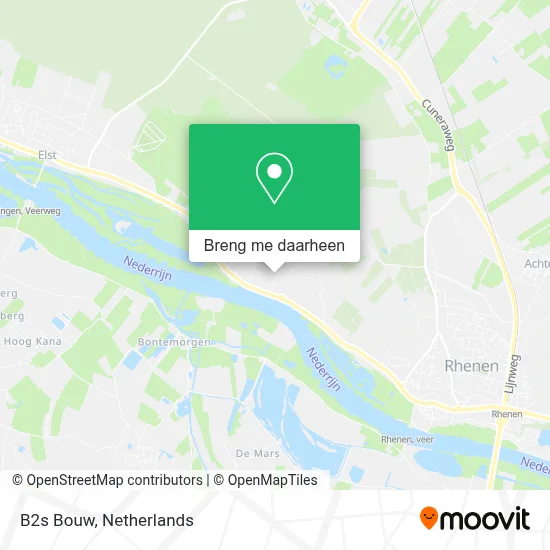 B2s Bouw kaart