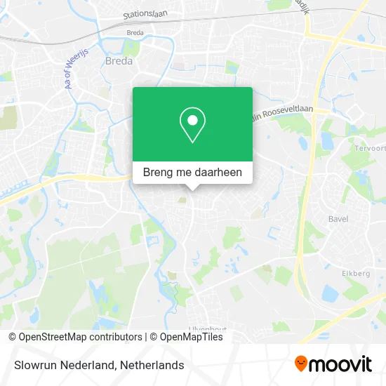 Slowrun Nederland kaart